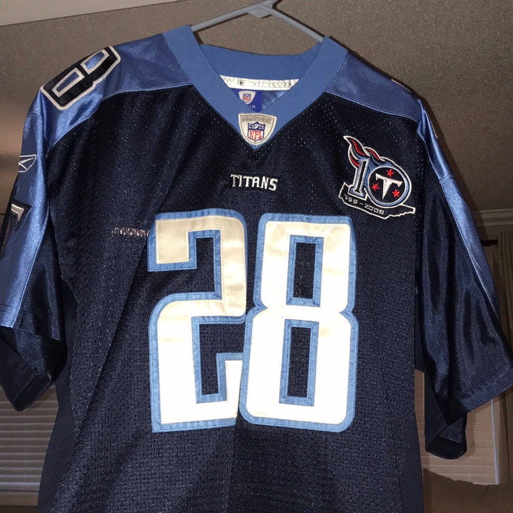 Chris Johnson Titans jersey